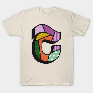 Armenian Letter SH purple T-Shirt